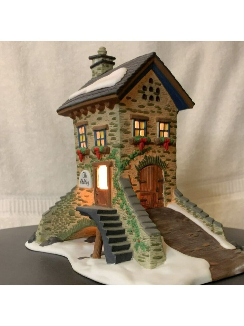 Dept 56 The Maltings Dickens Village Lighted Christmas Building From 1995 - Picture 3 of 9